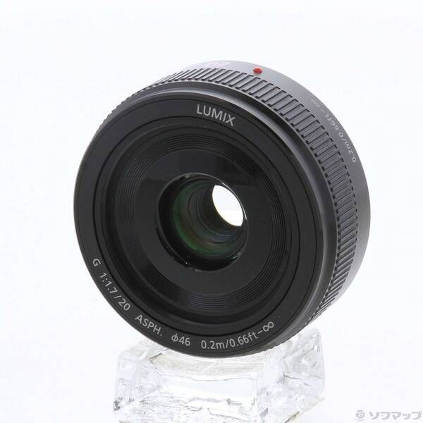ソフマップ 〔展示品〕 LUMIX G 20mm/F1.7 II ASPH. H-H020A-K ブラック【198】