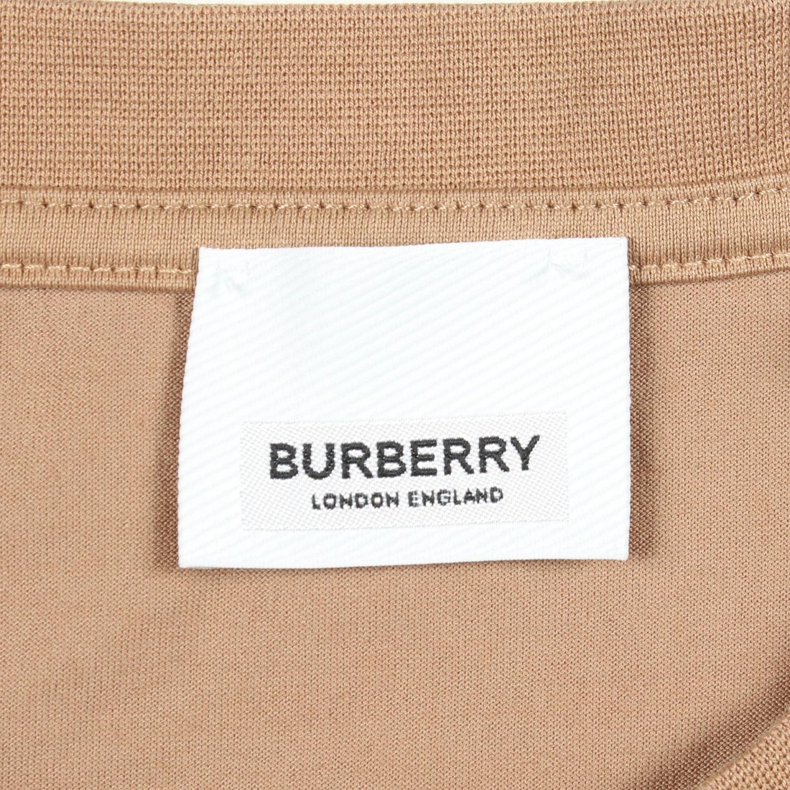 バーバリー BURBERRY 半袖Tシャツ ロゴ コットン Tシャツ レディース Used A