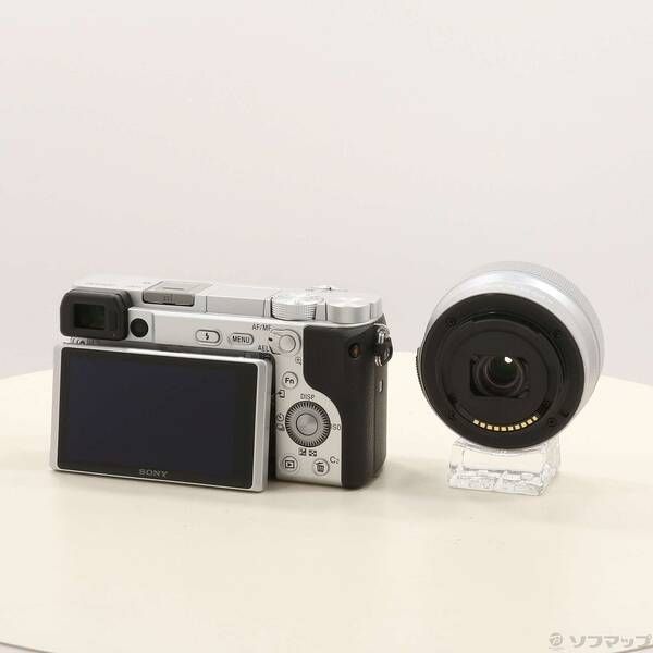 ソフマップ 〔展示品〕 α6400 パワーズームレンズキット シルバー ILCE-6400K S【262】