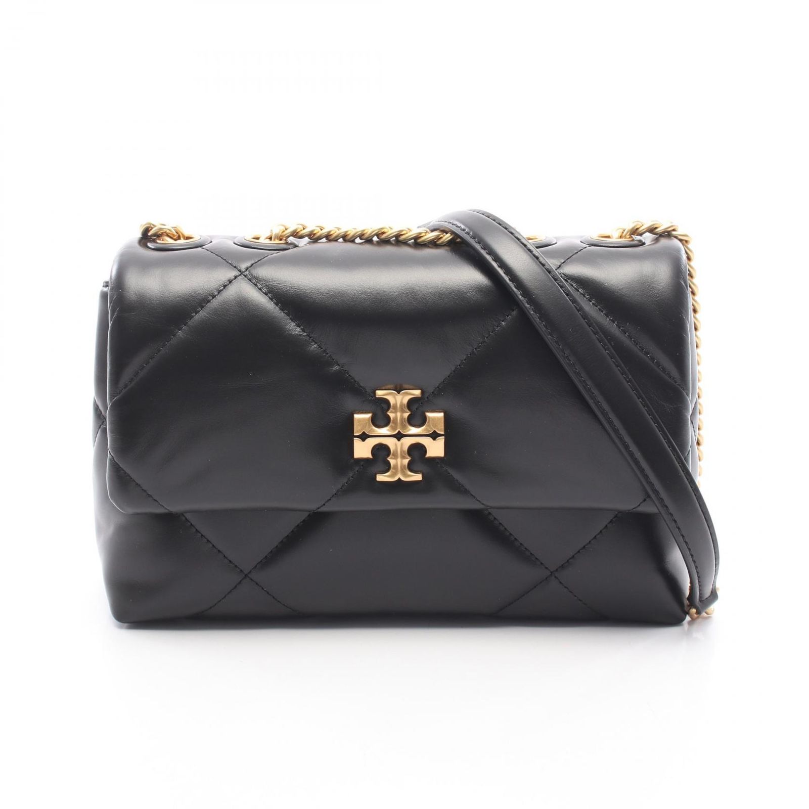 トリーバーチ Tory Burch ショルダーバッグ KIRA キラ ダイヤモンドキルト コンバーチブル スモール 154706001 ブラック レザー ショルダーバッグ レディース 新品
