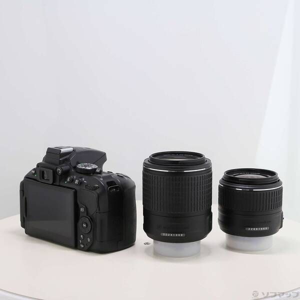 ソフマップ 〔中古品〕 NIKON D5300 ダブルズームキット2 ブラック (2416万画素/SDXC)【262】 ソフマップ 〔中古品〕 NIKON D5300 ダブルズームキット2 ブラック (2416万画素/SDXC)【262】