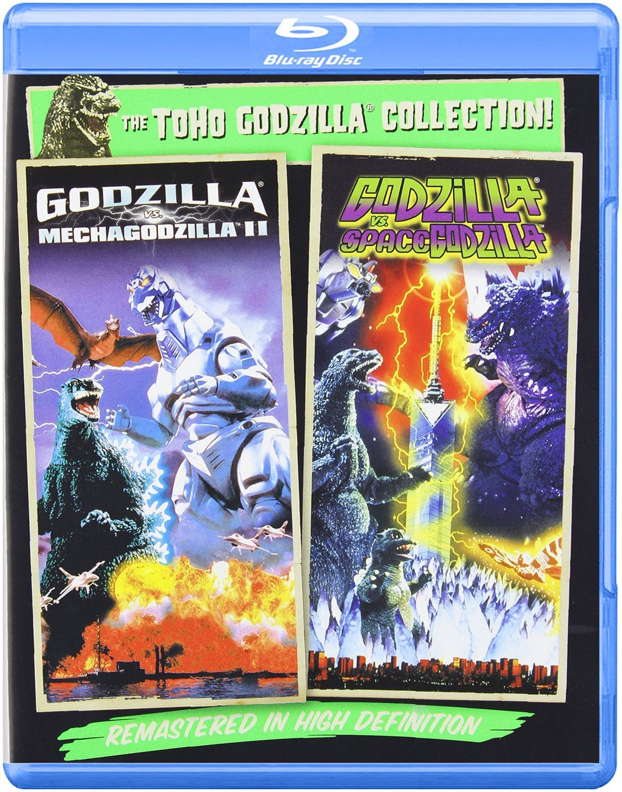 【CD】『ゴジラvsメカゴジラ』＋『ゴジラvsスペースゴジラ』(2作品セット)(北米版)[Blu-ray][Import]