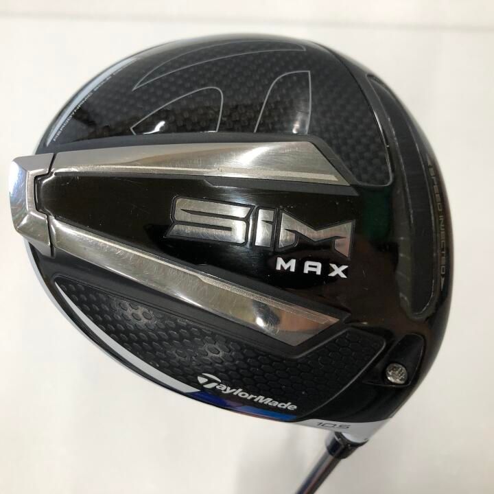 テーラーメイド SIM MAX 10.5度 Sフレックス ドライバー 中古【最短