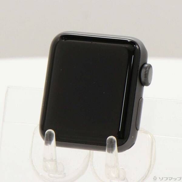 ソフマップ 〔中古品〕 Apple Watch Series 3 GPS 38mm スペースグレイアルミニウムケース バンド無し【247】
