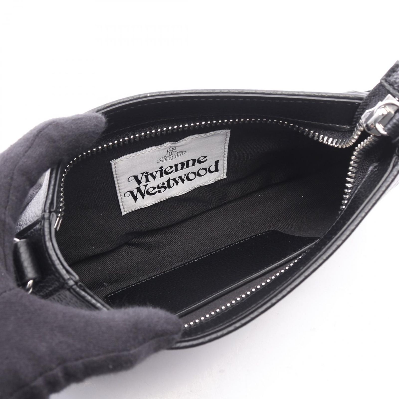 ヴィヴィアンウエストウッド Vivienne Westwood ショルダーバッグ TASHA SHOULDER PHONE BAG 5801000JWS000DN403 ブラック その他 ショルダーバッグ レディース 新品
