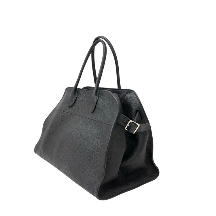 THE ROW ザ ロウ SOFT MARGAUX 15 ソフトマルゴー トートバッグ ブラック W1255 L133 THE ROW ザ ロウ SOFT MARGAUX 15 ソフトマルゴー トートバッグ ブラック W1255 L133