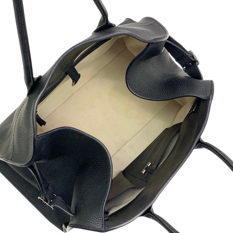 THE ROW ザ ロウ SOFT MARGAUX 15 ソフトマルゴー トートバッグ ブラック W1255 L133 THE ROW ザ ロウ SOFT MARGAUX 15 ソフトマルゴー トートバッグ ブラック W1255 L133