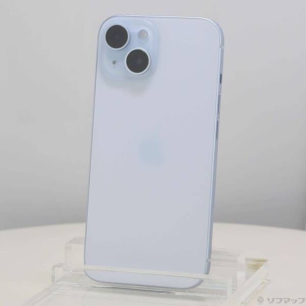 ソフマップ 〔中古品〕 iPhone15 128GB ブルー FTML3J／A SIMフリー【198】