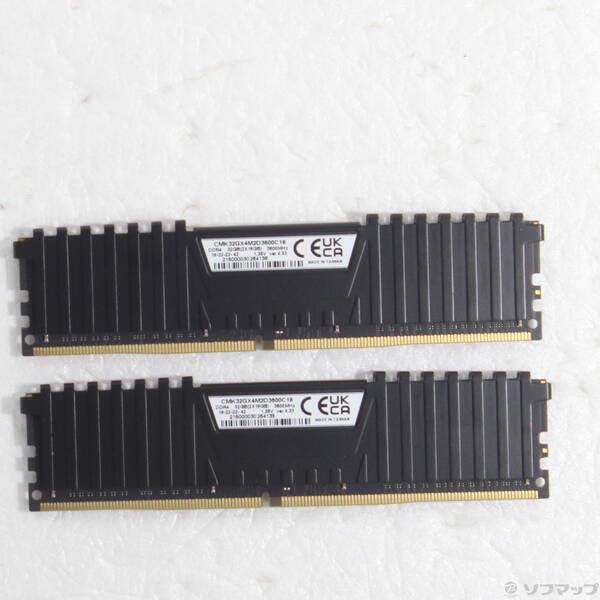 ソフマップ 〔中古品〕 CMK32GX4M2D3600C18 32GB 16GB×2枚組【262】