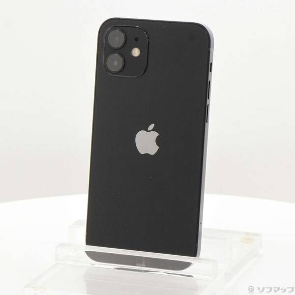 ソフマップ 〔中古品〕 iPhone12 64GB ブラック MGHN3J／A SIMフリー【258】