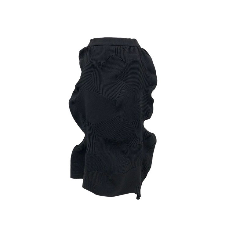 2025AW ISSEY MIYAKE イッセイミヤケ KONE KONE Skirt 変形ニット