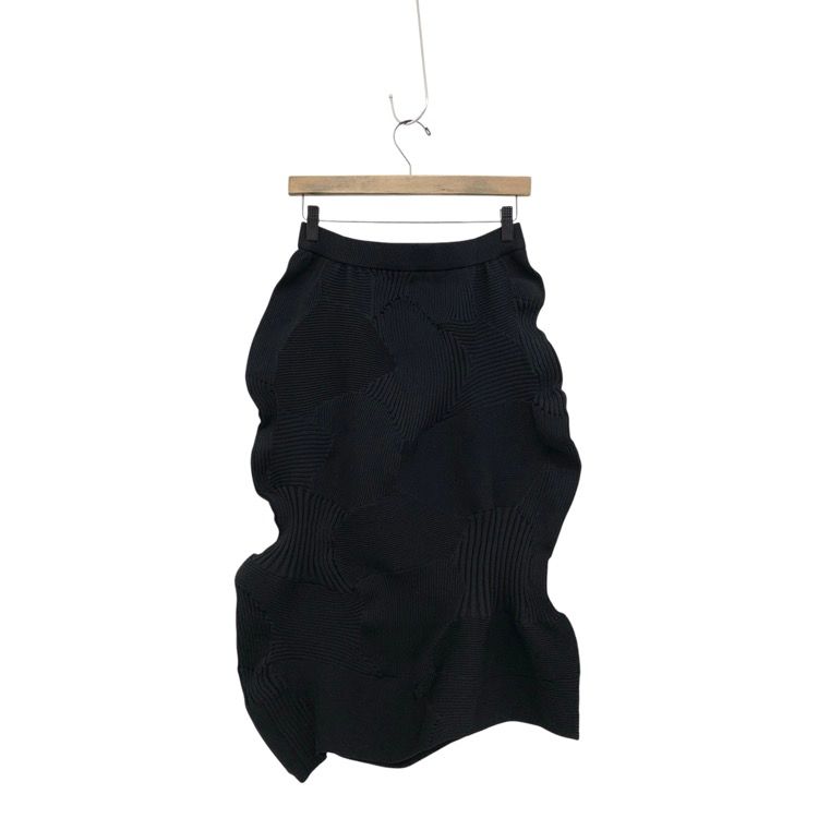 イッセイミヤケ サークル変形ニット スカート 2 issey miyake 2025AW ISSEY MIYAKE イッセイミヤケ KONE KONE Skirt 変形ニット