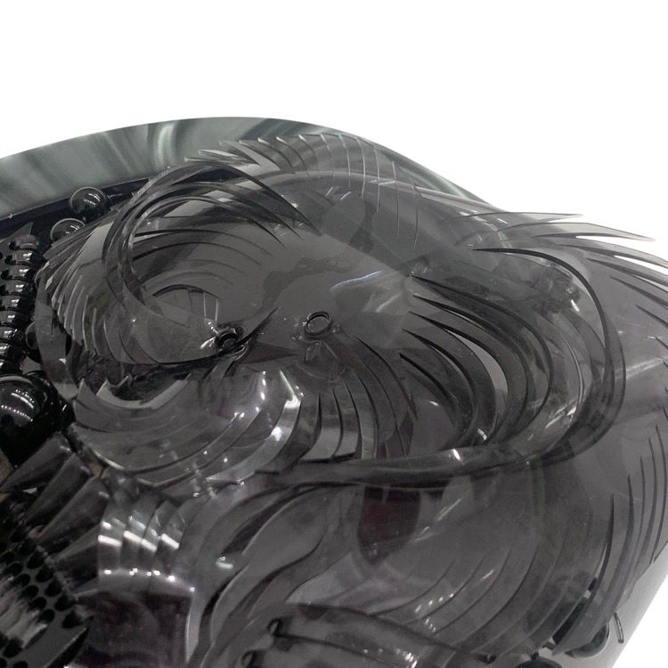 Mame Kurogouchi マメクロゴウチ Vinyl Chloride GAMAGUCHI Clutch Bag
