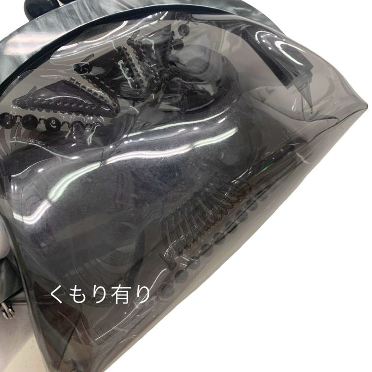 Mame Kurogouchi マメクロゴウチ Vinyl Chloride GAMAGUCHI Clutch Bag