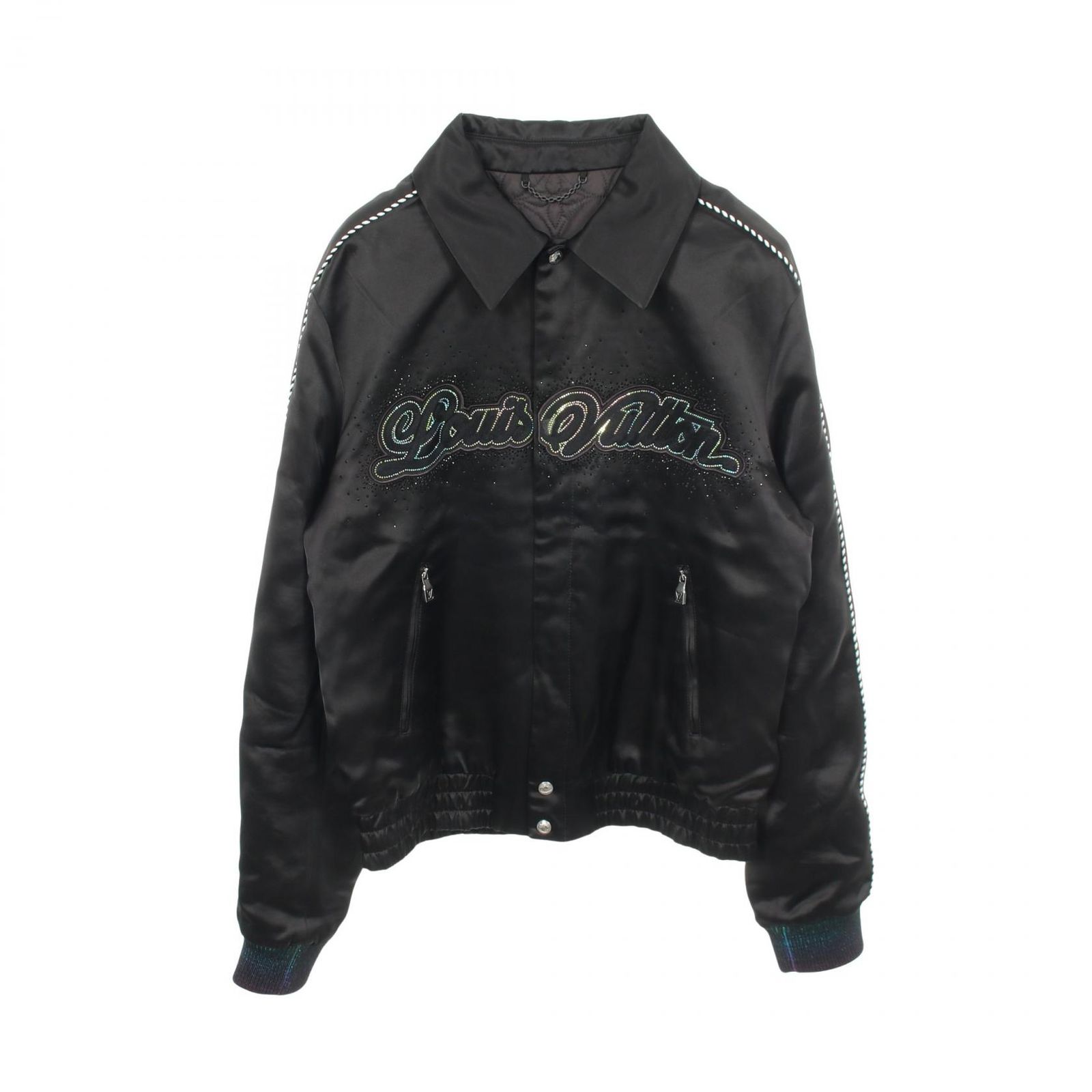 ルイ・ヴィトン LOUIS VUITTON ブルゾン ラインストーン 中綿 RM252MV RAO HTB31W その他 ブルゾン メンズ Used A