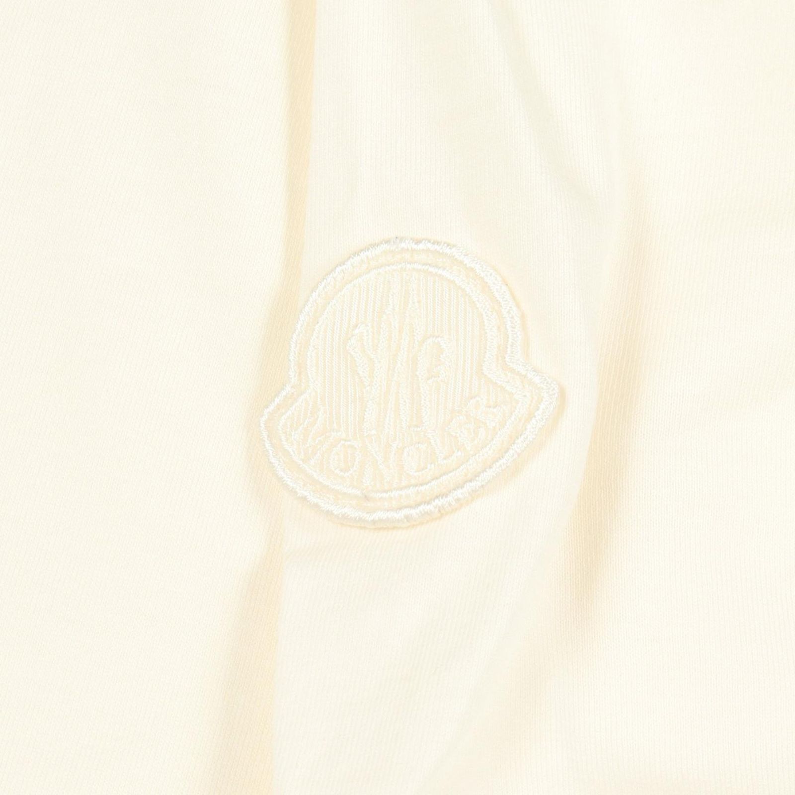 モンクレール MONCLER 半袖Tシャツ スパンコールロゴ クロップド コットン Tシャツ レディース Used A モンクレール MONCLER 半袖Tシャツ スパンコールロゴ クロップド コットン Tシャツ レディース Used A