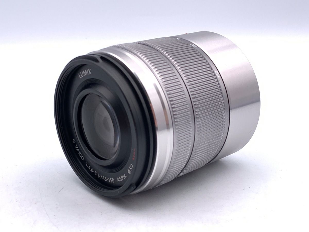 【中古】 【並品】 パナソニック LUMIX G VARIO 45-150mm/F4.0-5.6 ASPH./MEGA O.I.S. [H-FS45150] シルバー