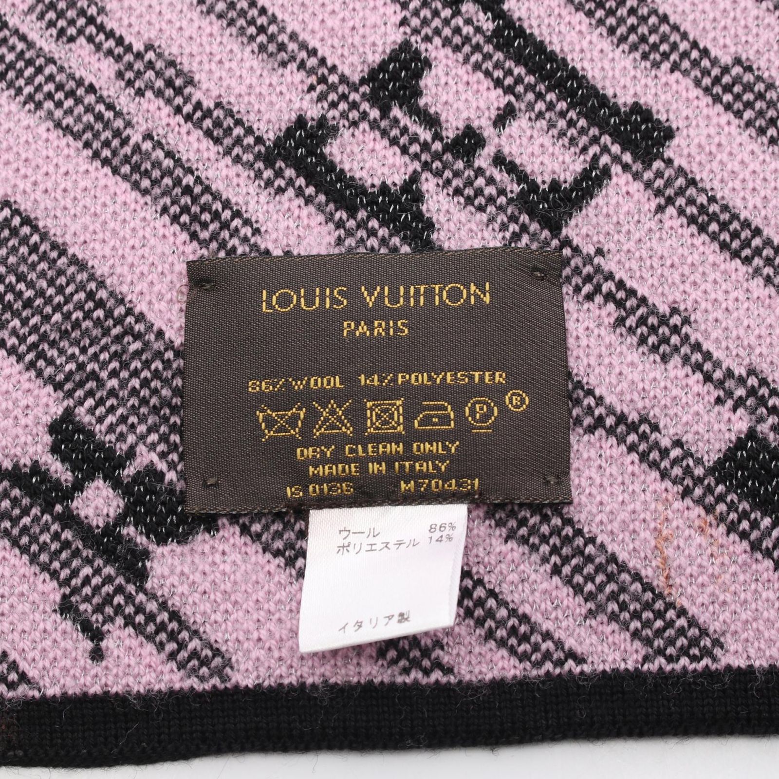 ルイ・ヴィトン LOUIS VUITTON マフラー エシャルプ エピストーム