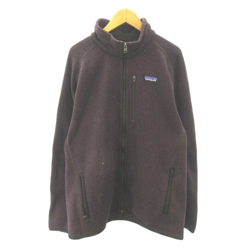 パタゴニア Patagonia 23AW ベターセーター ジャケット ブルゾン ロゴ パッチ ジップアップ L 紅 ボルドー 25528FA23 0525