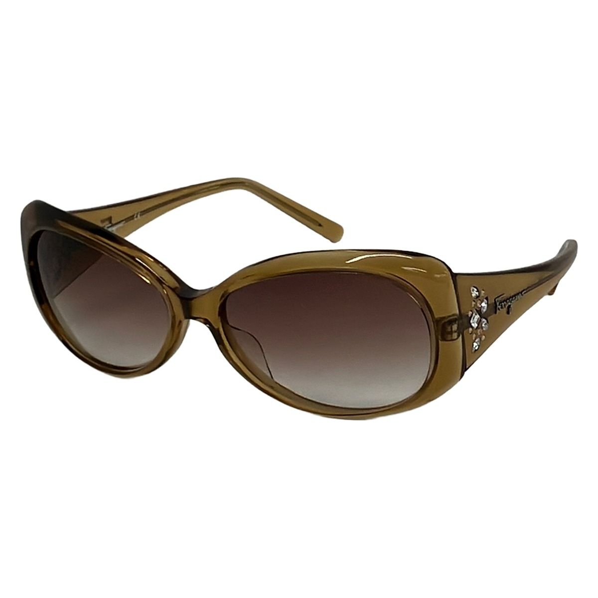 FERRAGAMO/SalvatoreFerragamo(サルバトーレフェラガモ) サングラス - 2160B ブラウン ビジュー