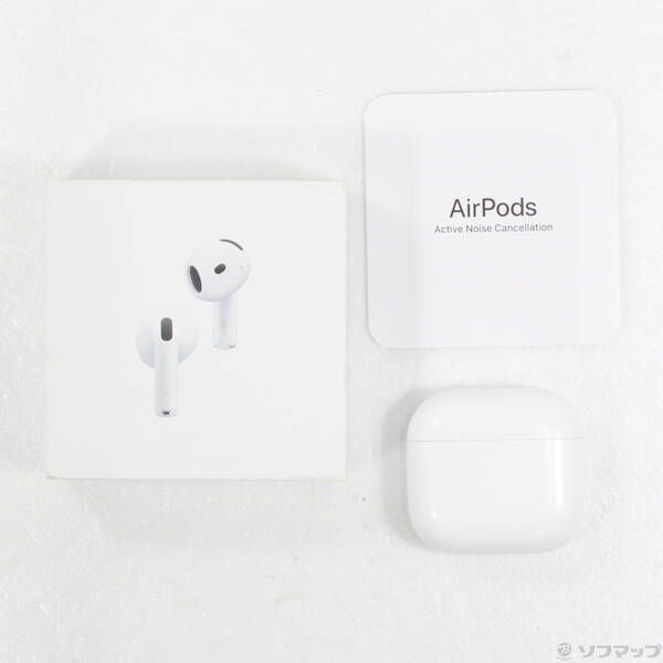 ソフマップ 〔中古品〕 AirPods 4 アクティブノイズキャンセリング搭載 MXP93J/A【368】 ソフマップ 〔中古品〕 AirPods 4 アクティブノイズキャンセリング搭載 MXP93J/A【368】