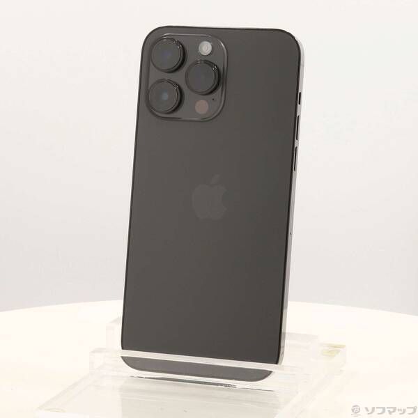 ソフマップ 〔中古品〕 iPhone14 Pro Max 256GB スペースブラック MQ9A3J／A SIMフリー【349】