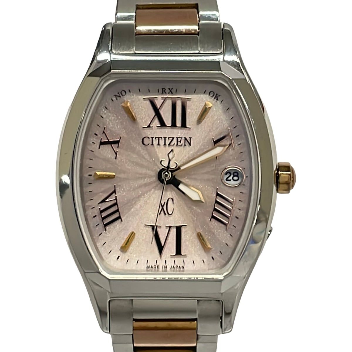 CITIZEN(シチズン) 腕時計美品 XC(クロスシー) H058-T021239 レディース ピンクゴールド