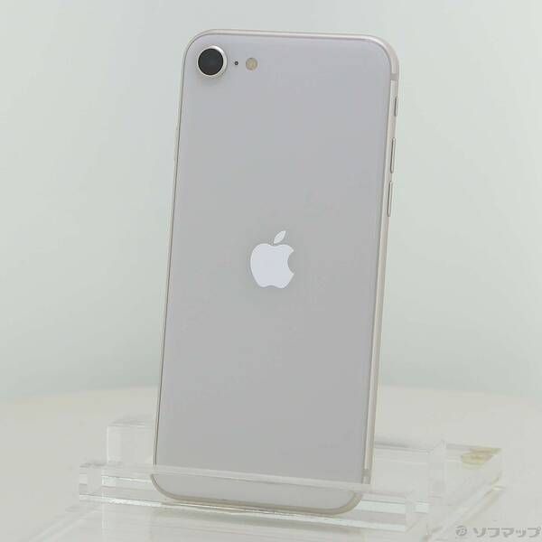 ソフマップ 〔中古品〕 iPhone SE 第3世代 64GB スターライト MMYD3J／A SIMフリー【295】