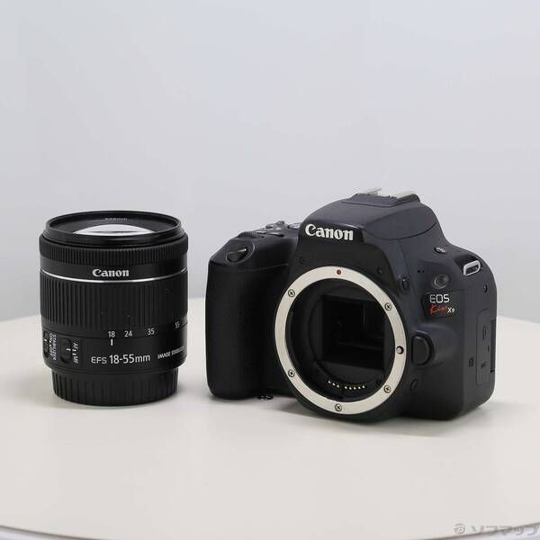 ソフマップ 〔中古品〕 EOS Kiss X9 ブラック EF-S18-55 IS STM レンズキット【276】