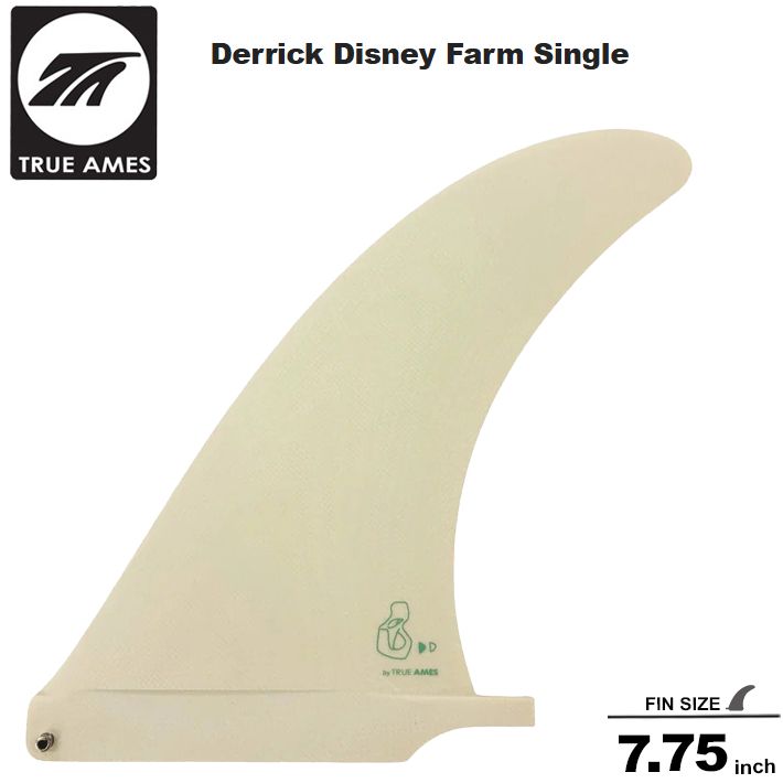 シングルフィンTrue Amesトゥルーアムス フィン Derrick Disney Farm Single ファーム・シングルフィン デリック・ディズニー 送料無料