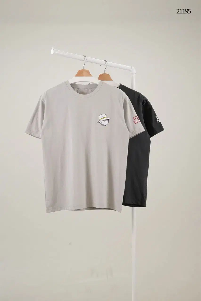 マルボンゴルフ シグネチャー キャラクター レタリング ラバー プリンティング 機能性 半袖 Tシャツ