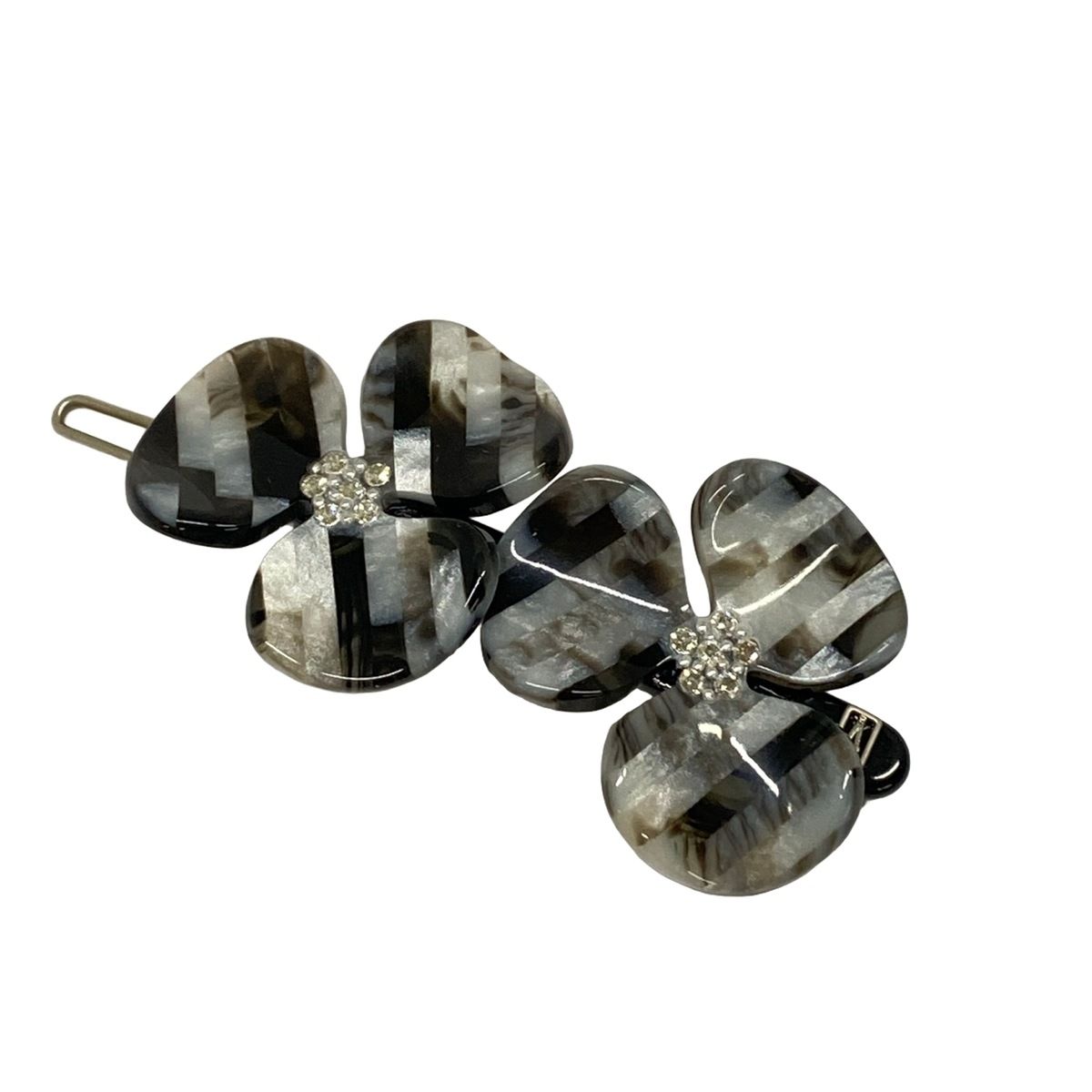 【美品】Alexandre de Paris パール ブラック 中古美品 ALEXANDRE de PARIS(アレクサンドル ドゥ パリ) アクセサリー美品 - 黒