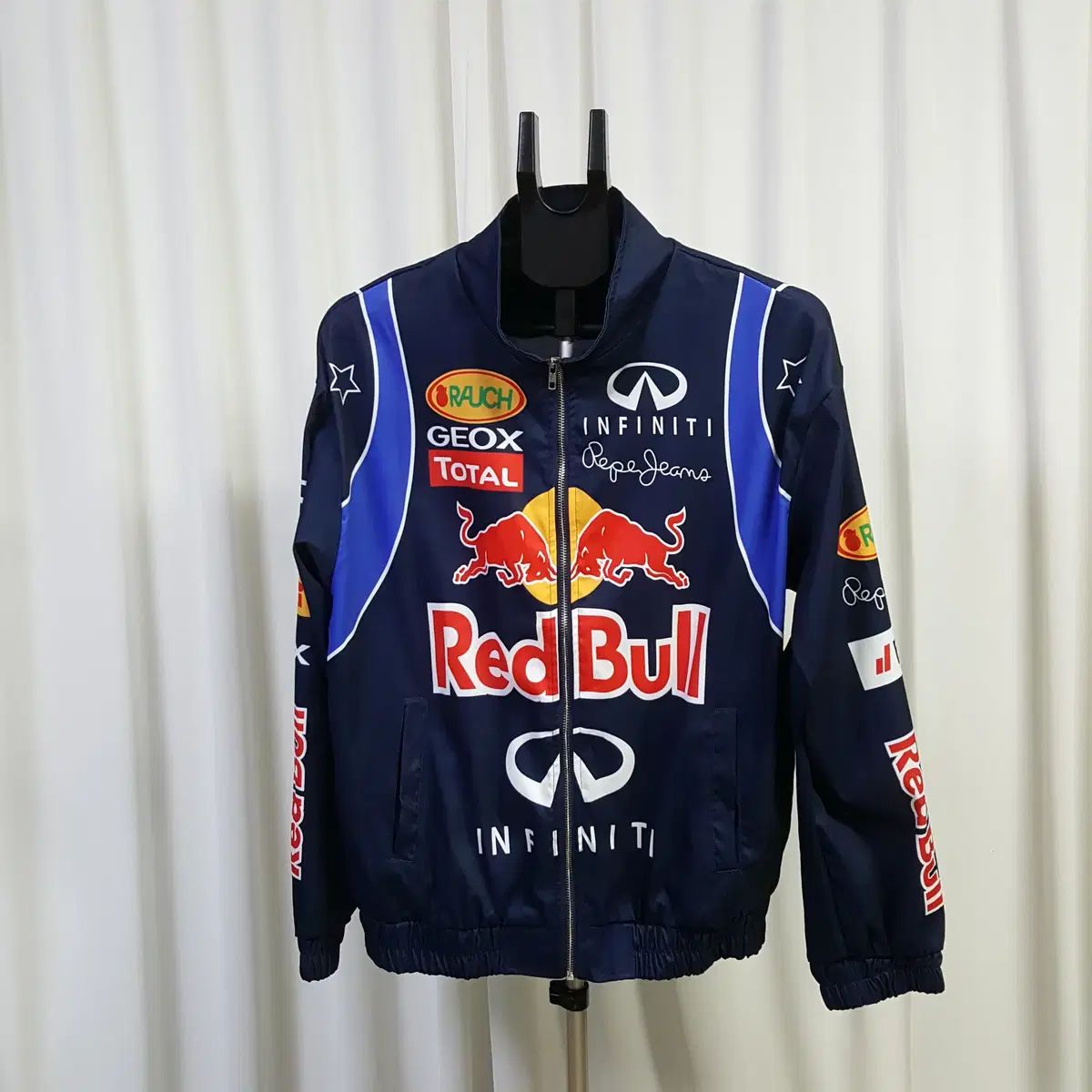レッドレーシング ヴィンテージ刺繍ブルゾンジャケット XL