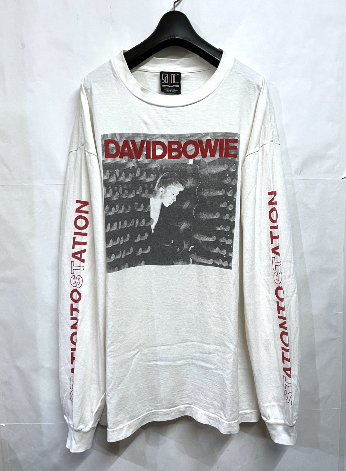 SAINT Mxxxxxx｜セントマイケル DB_LS TEE / STATION/WHITE