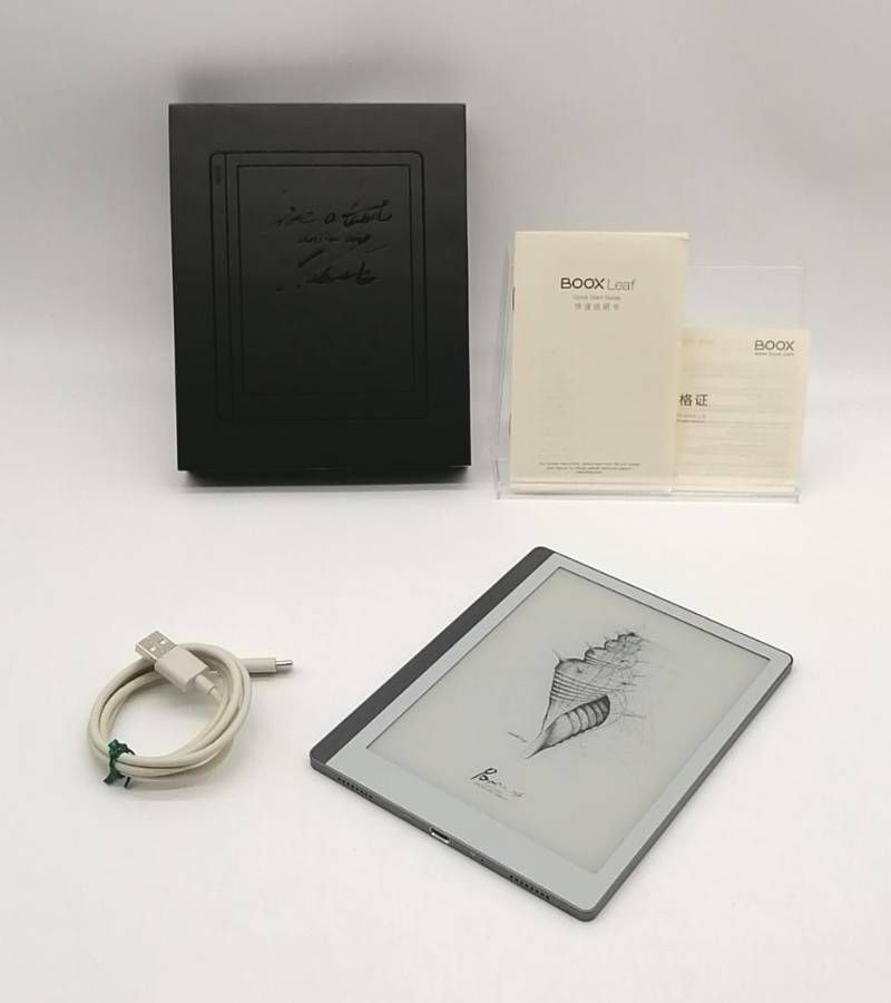 BOOX Leaf（ケース付）未使用に近い 電子書籍リーダー - メルカリ