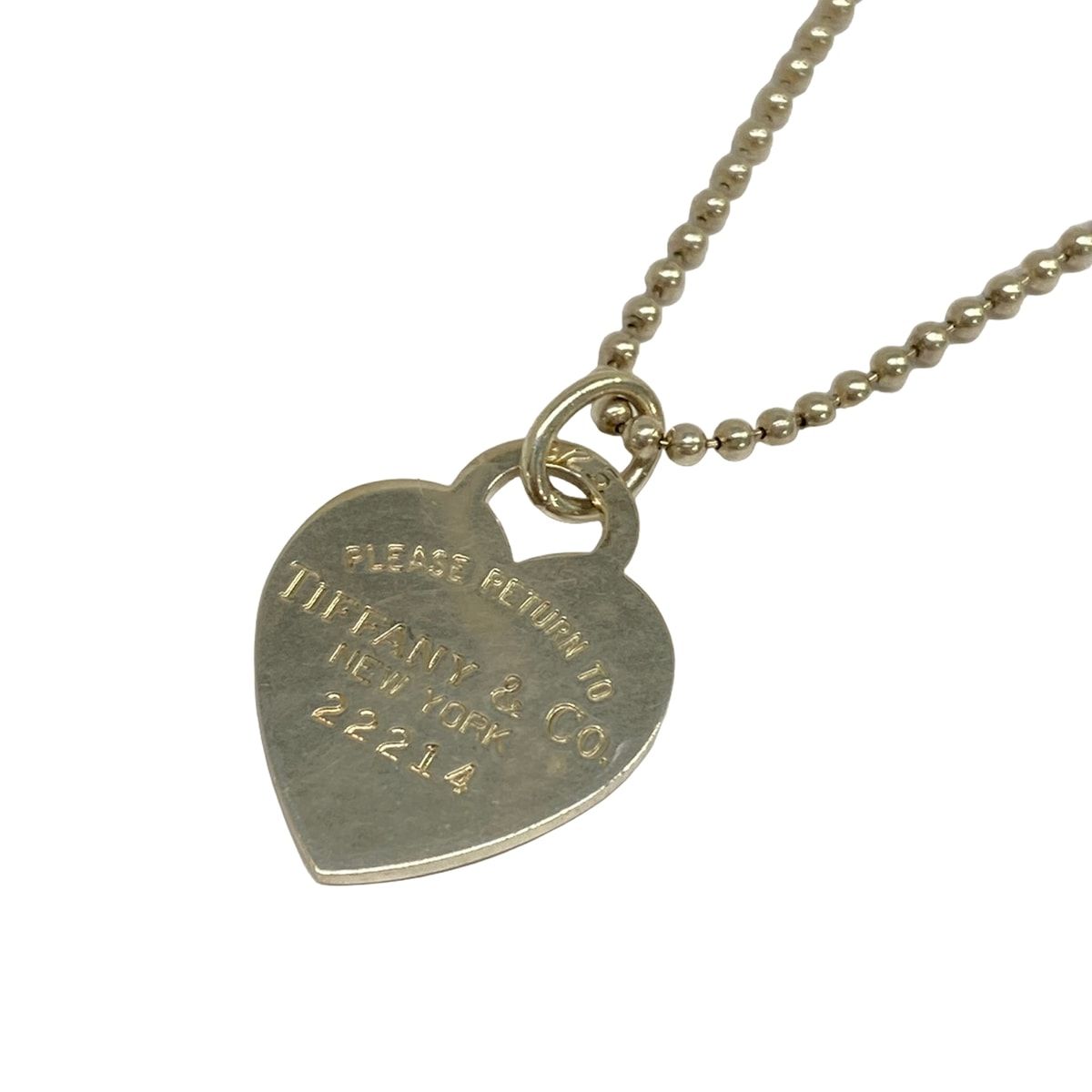 TIFFANY&Co.(ティファニー) ネックレス リターントゥハート シルバー
