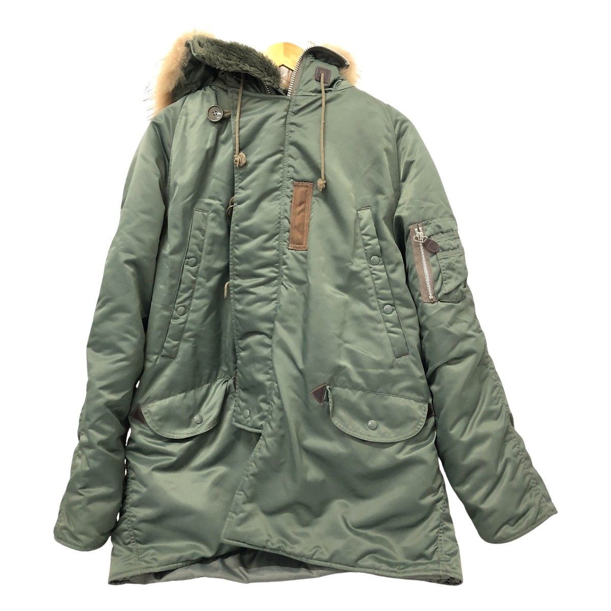 ALPHA アルファ ジャケット N-3Bフライトジャケット SIZE XL Ｎ-3Ｂ 1615-5738335 オリーブ