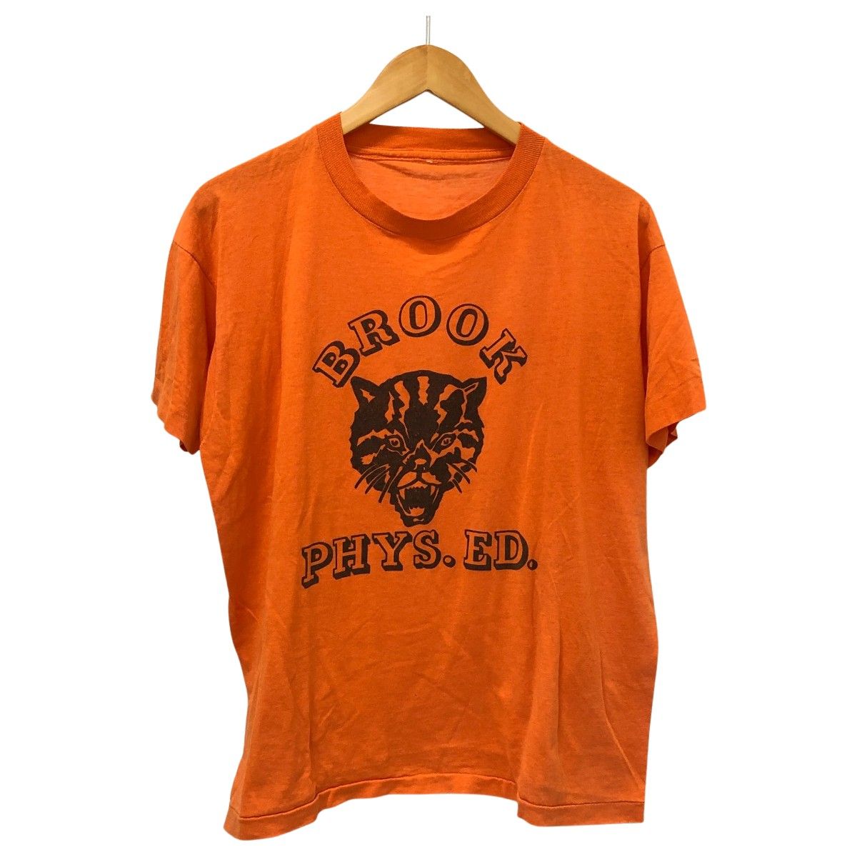 80s Unknown Tシャツ 古着 オレンジ