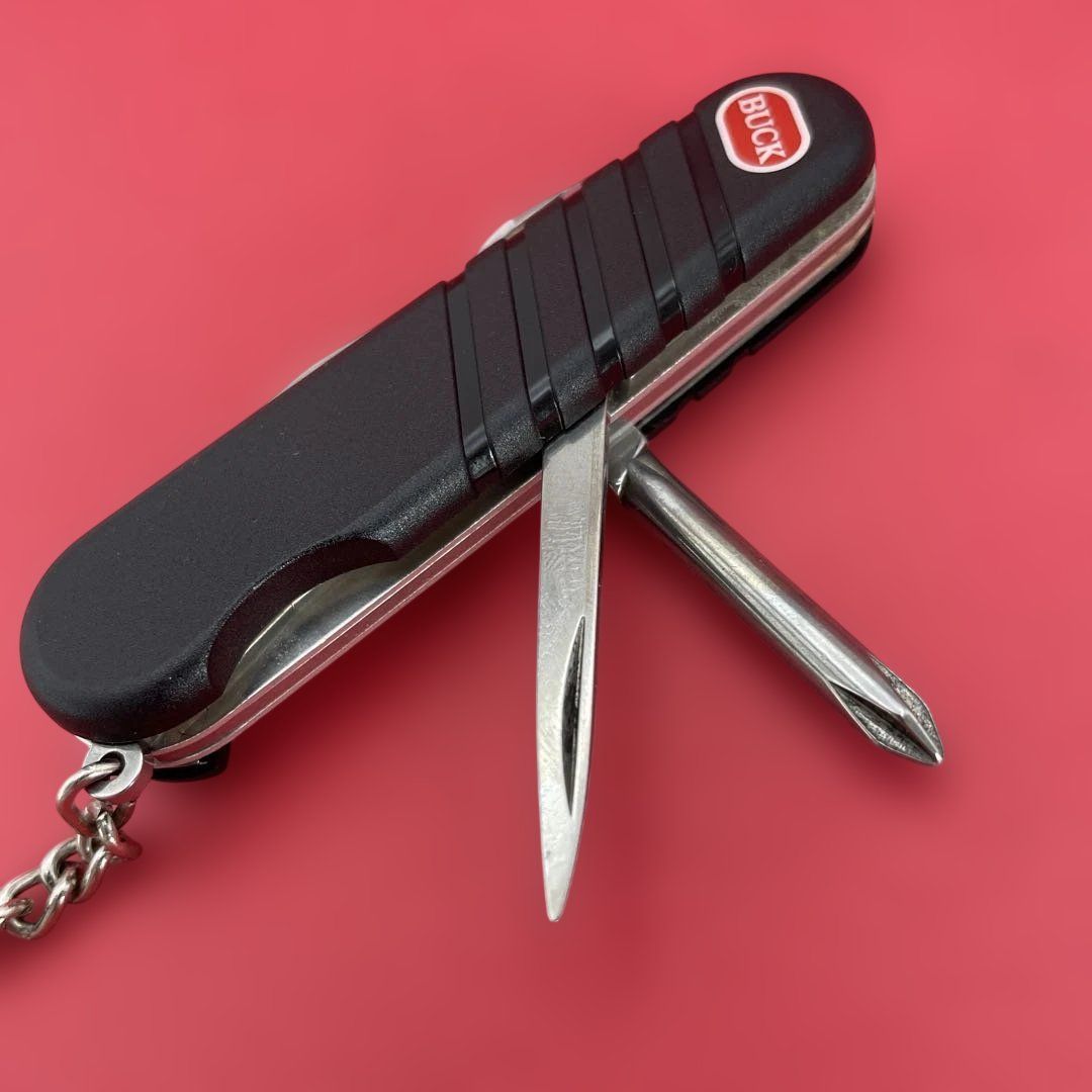 SwissBuck Model 87535 FISHTALE バック社販売 WENGER製造 箱付き 