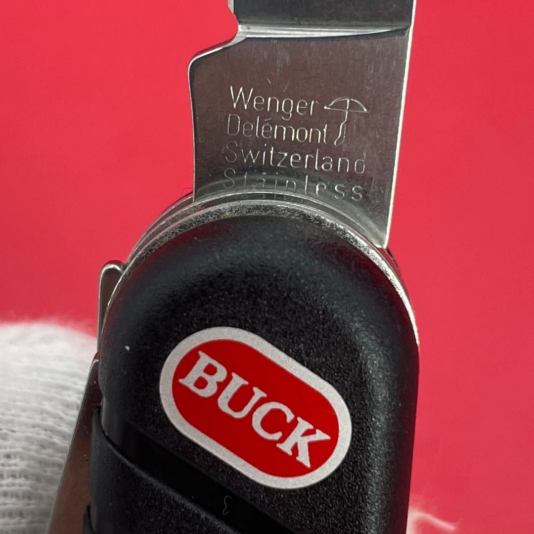 SwissBuck Model 87535 FISHTALE バック社販売 WENGER製造 箱付き 