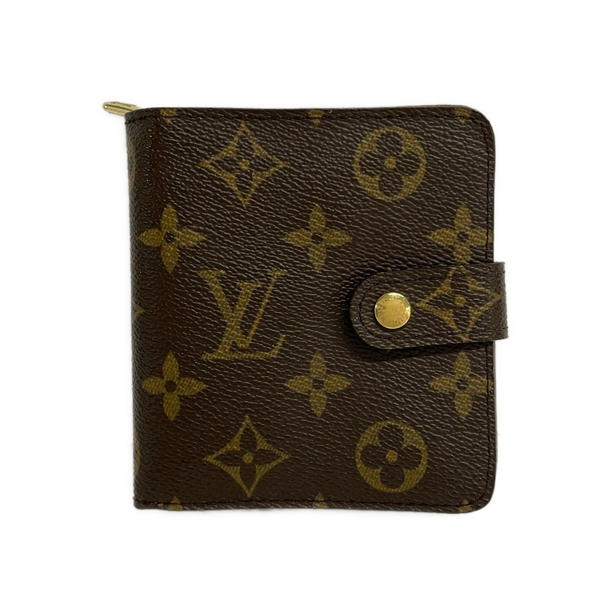 LOUIS VUITTON(ルイヴィトン) 2つ折り財布 モノグラム コンパクトジップ M61667 - 11,242円
