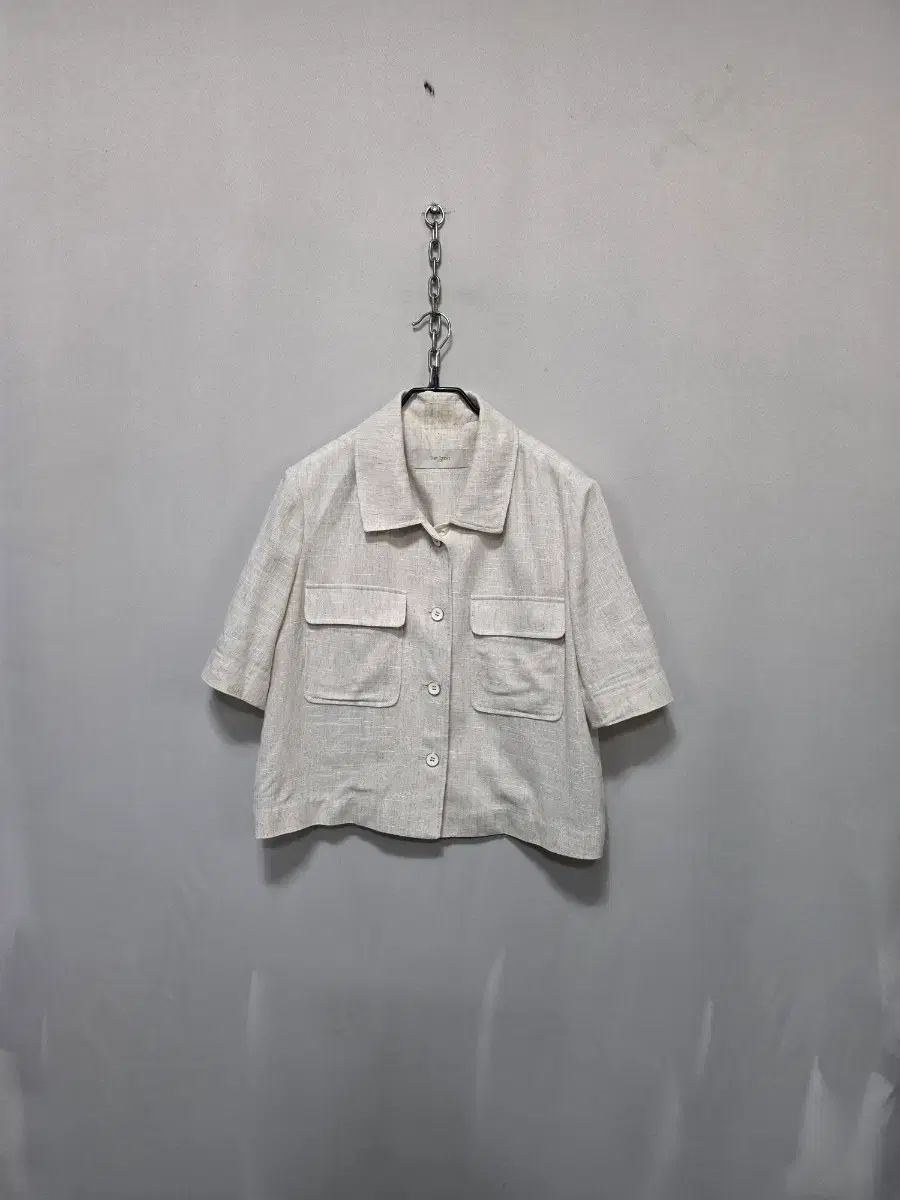 ザアイザット 麻35%ブレンドジャケット