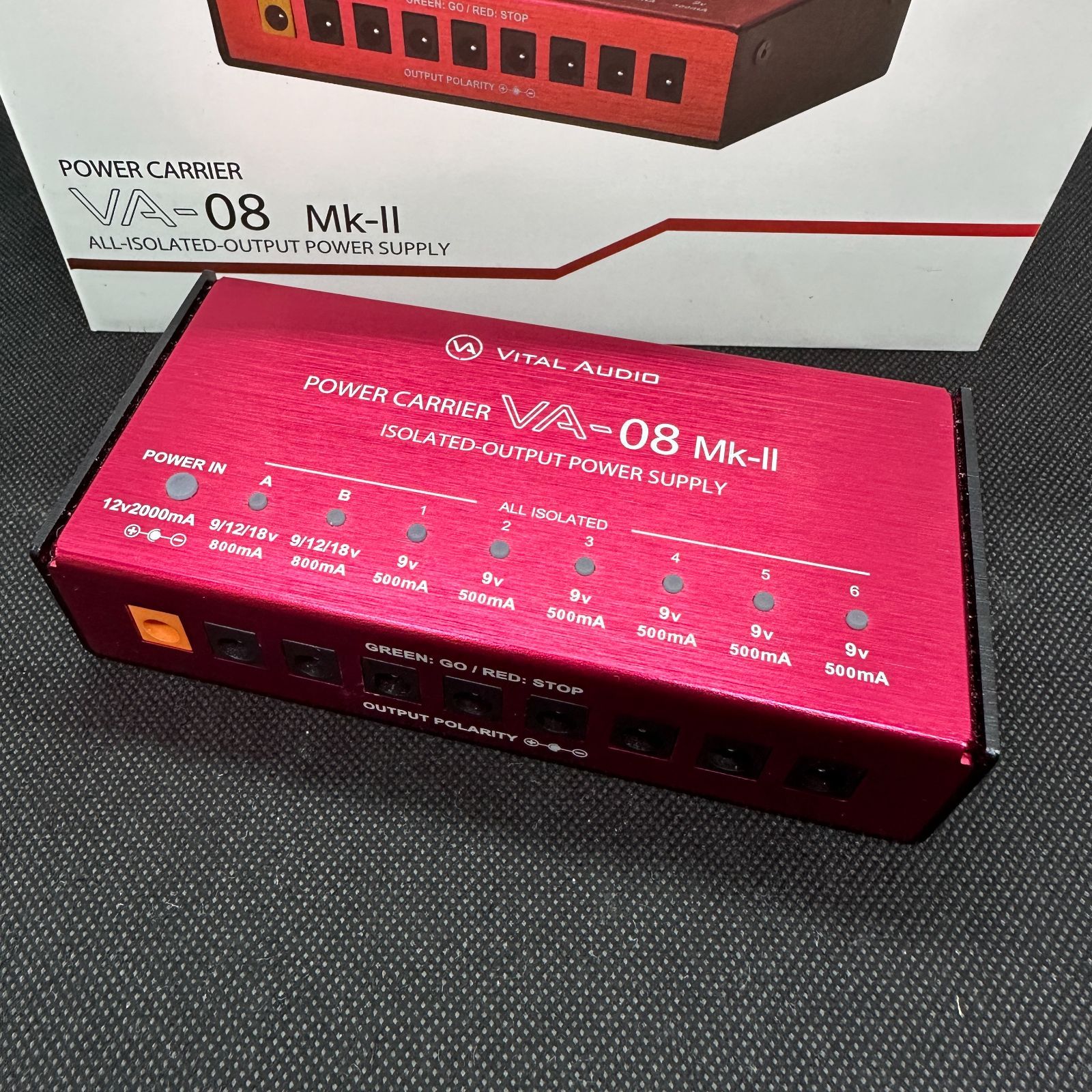 f146*80 【未使用品】 【1円～】Vital Audio POWER CARRIER VA-05 Mk-Ⅱ