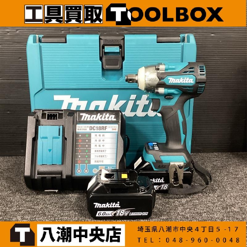 【未使用】makita TW300DRGX 18v充電式インパクトレンチ ※過放電防止の為1回満充電済