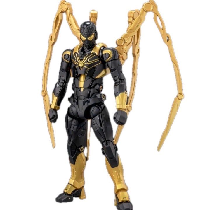ファイティングアーマー アイアン・スパイダー (ONYX STEALTH TECH Ver.) 約165mm
