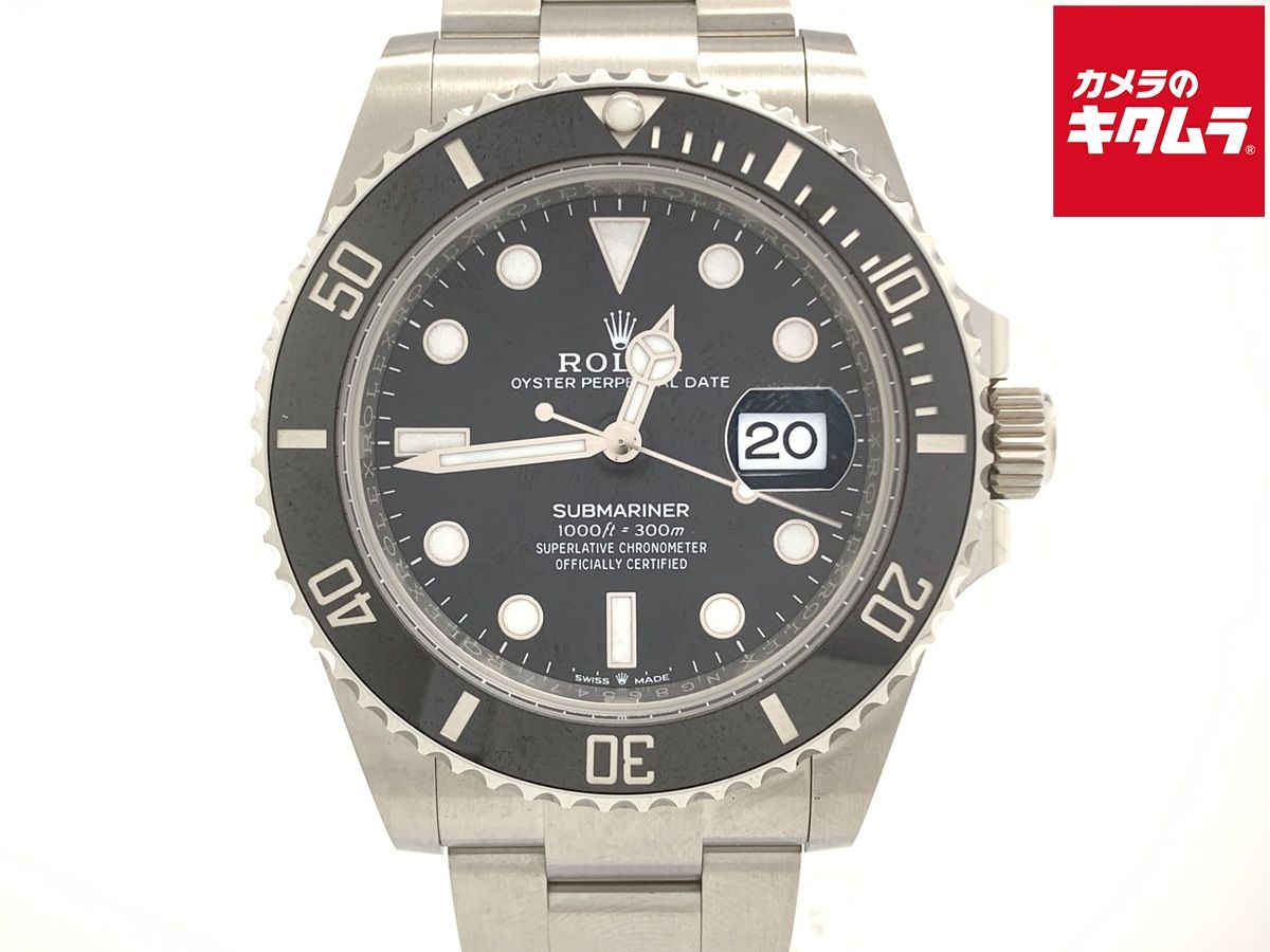【中古】 【新品同様】 ロレックス(ROLEX) サブマリーナー デイト ブラック 126610LN ステンレス