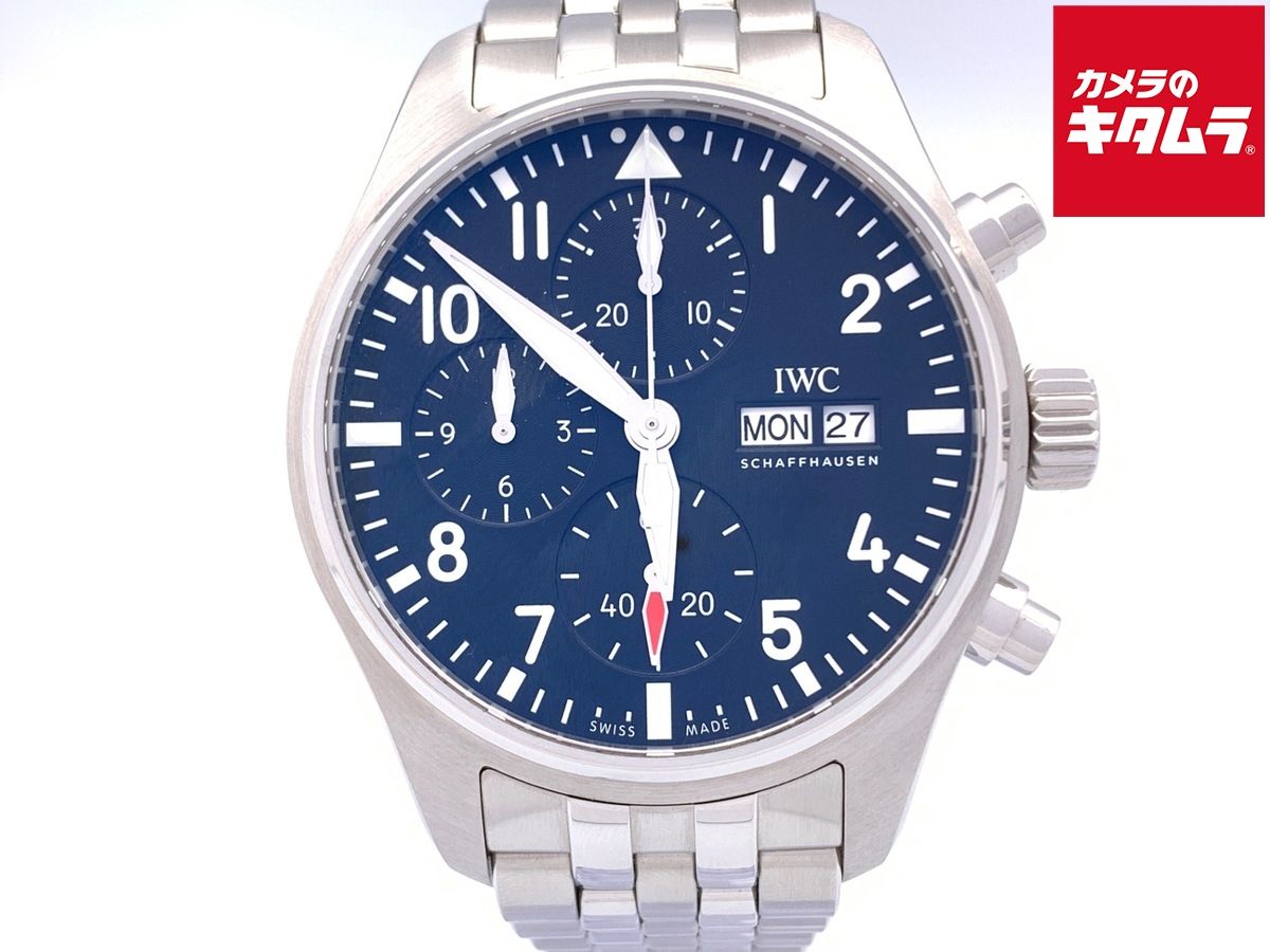グッチ 503 CHRONO 1000本限定モデル クロノグラフ メンズ 腕時計 青