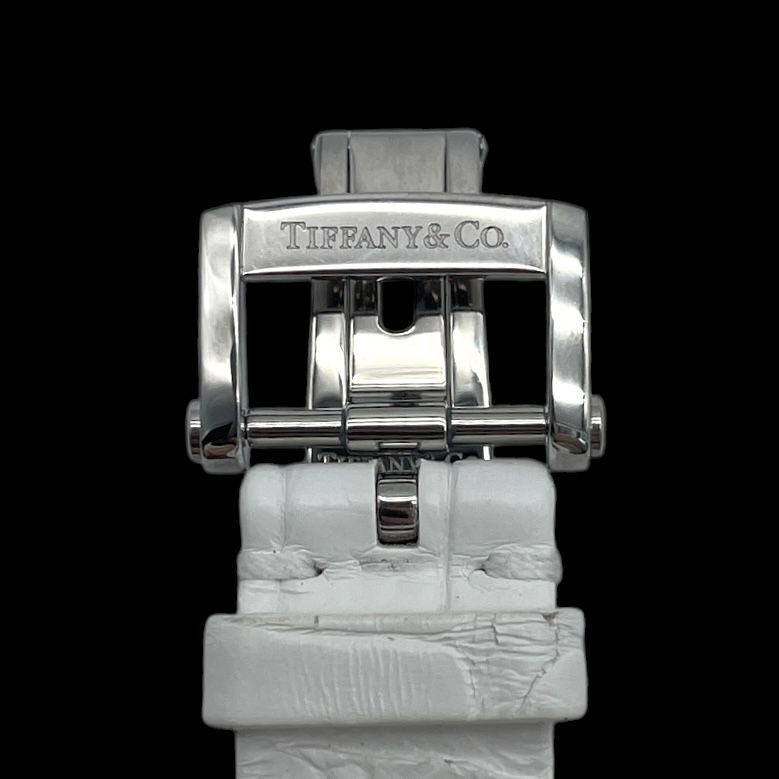 新品電池 稼働品 TIFFANY & Co. ティファニー レディース腕時計 T0382