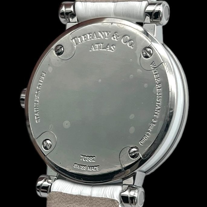 新品電池 稼働品 TIFFANY&Co. ティファニー アトラス T0382 クォーツ