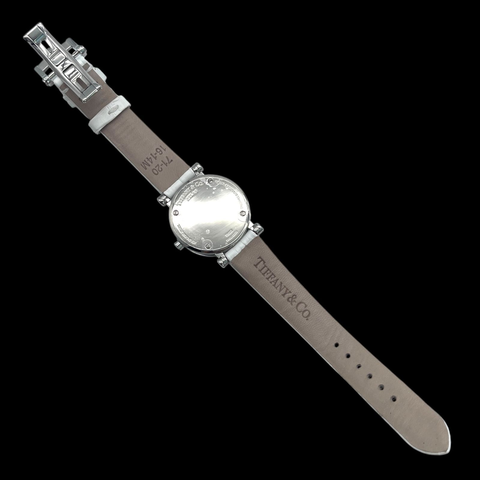 新品電池 稼働品 TIFFANY&Co. ティファニー アトラス T0382 クォーツ